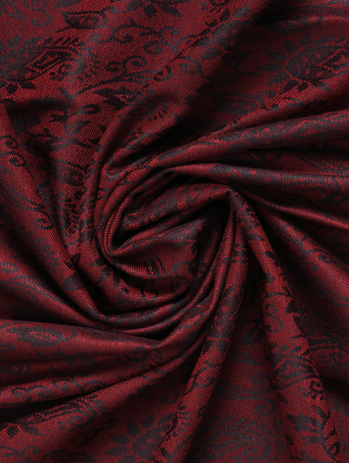red woolen shawl - 14521630 - Zoom Image - 2