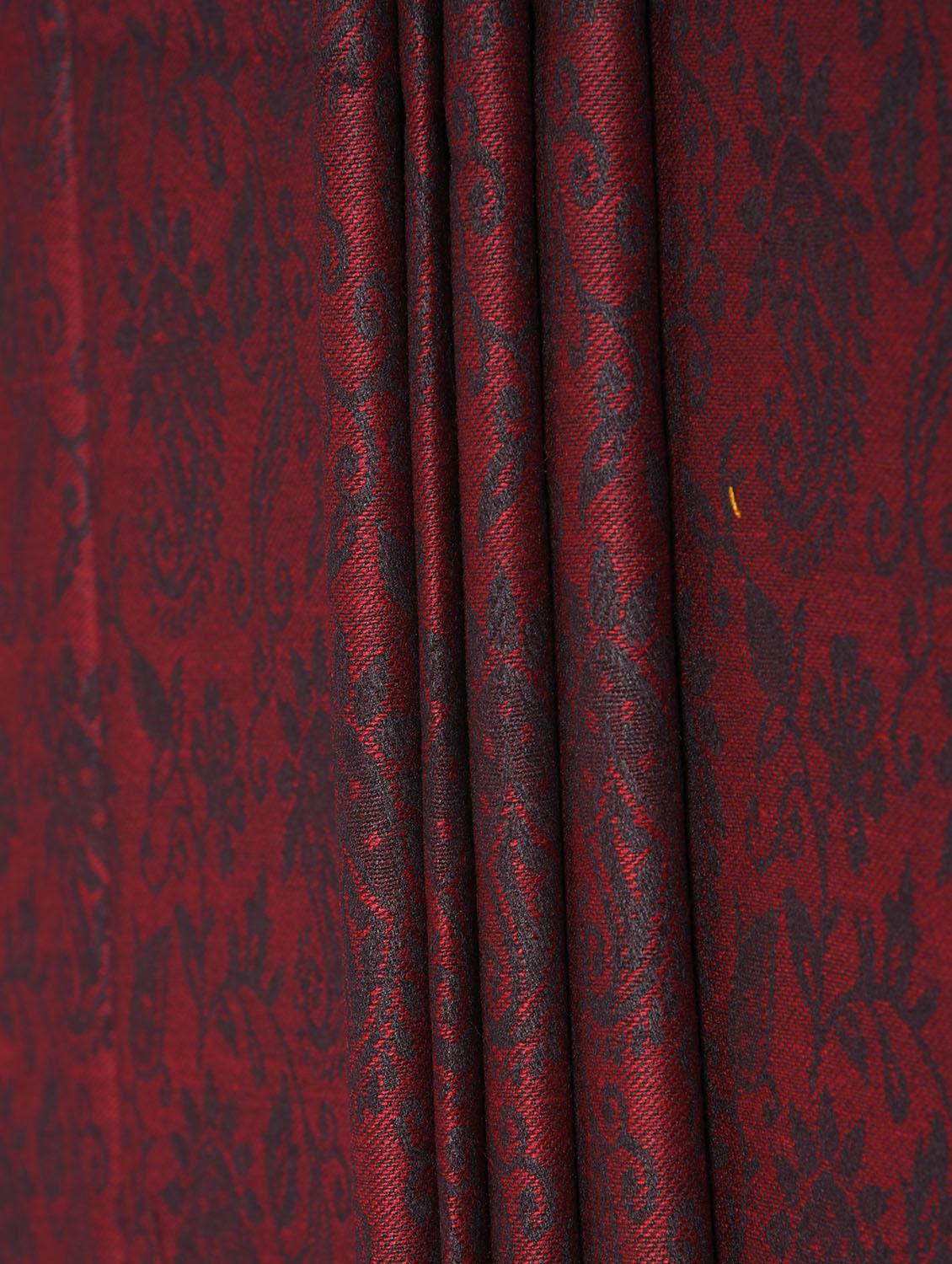 red woolen shawl - 14521630 - Zoom Image - 3