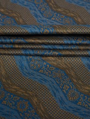 blue woolen shawl - 14521636 - Standard Image - 3