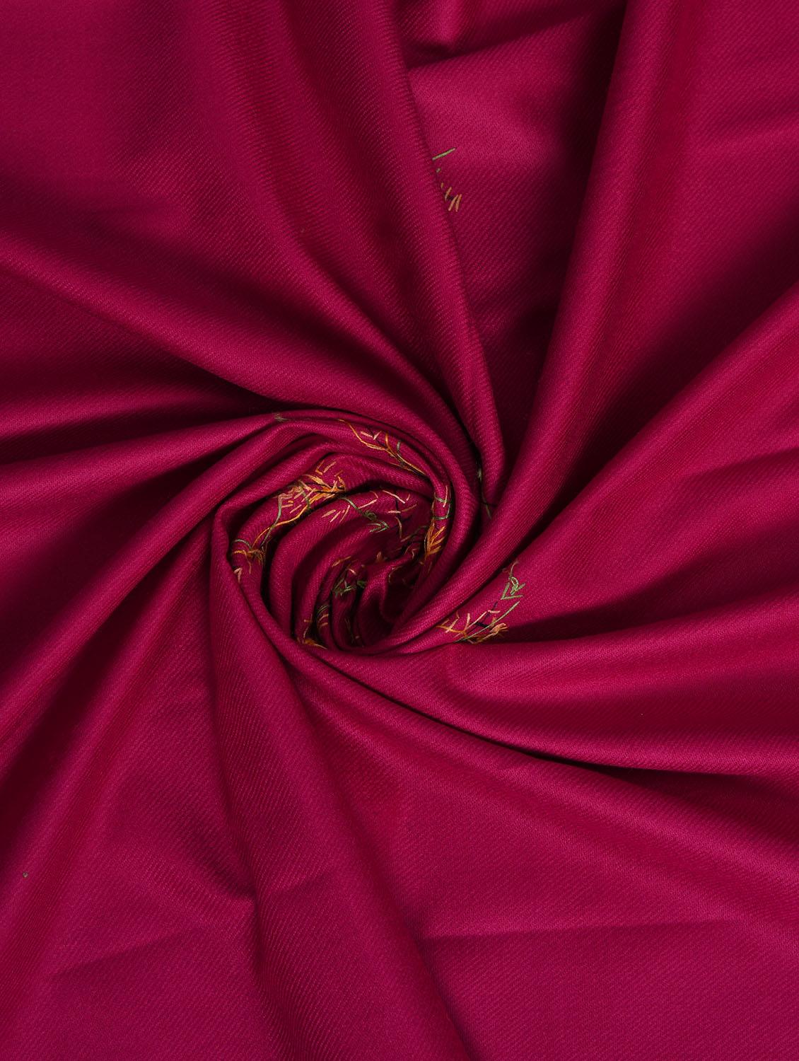 pink embroidered shawl - 14521722 - Zoom Image - 2