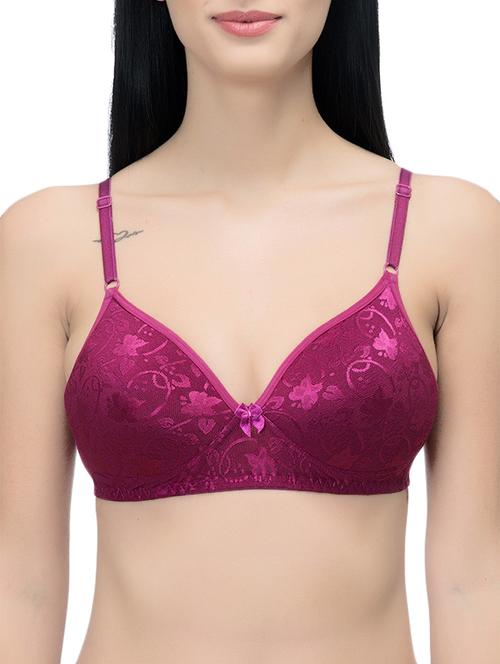 purple solid bra - 14521747 - Very Small Image - 1