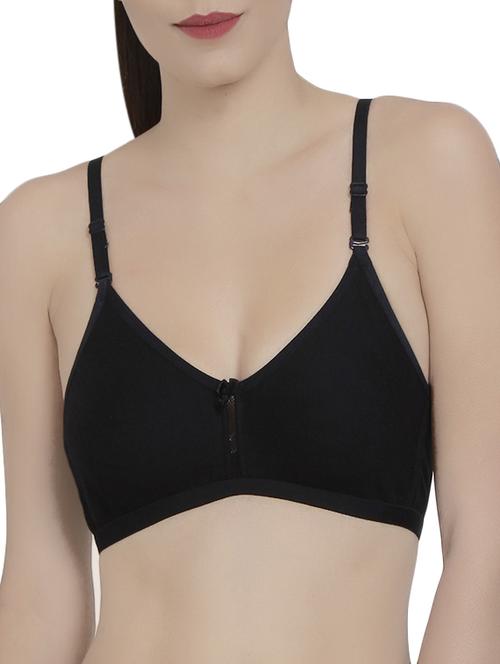 black solid bra - 14521792 - Standard Image - 1