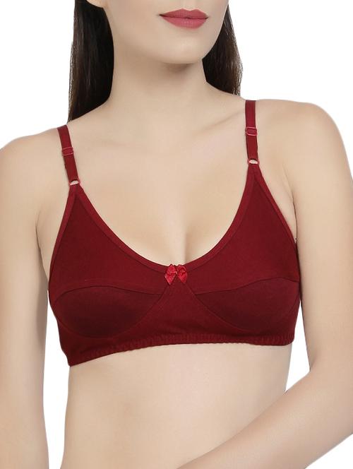 maroon minimizer bra - 14521803 - Standard Image - 1