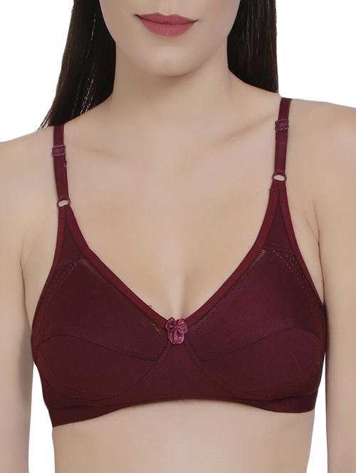 maroon minimizer bra - 14521816 - Standard Image - 1