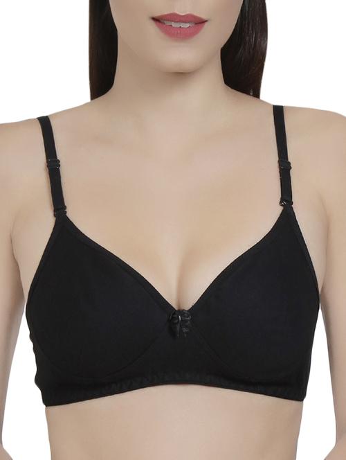 black solid bra - 14521819 - Standard Image - 1