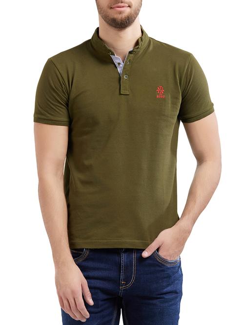 green cotton t-shirt - 14525740 - Very Small Image - 1