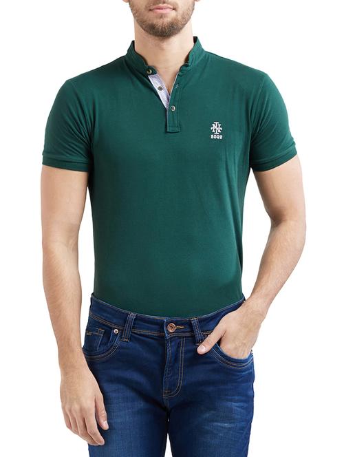 green cotton t-shirt - 14525741 - Very Small Image - 1