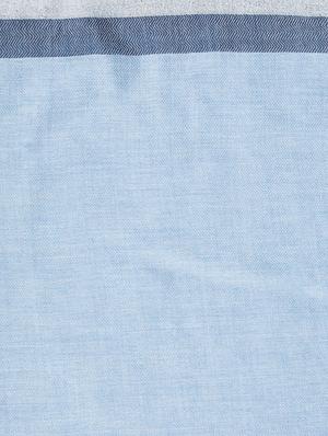 light blue pure silk stole - 14526658 - Standard Image - 3