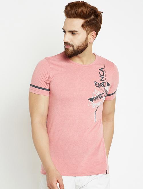 pink cotton t-shirt - 14526677 - Standard Image - 1
