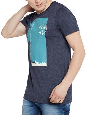 navy blue cotton t-shirt - 14526680 - Standard Image - 2