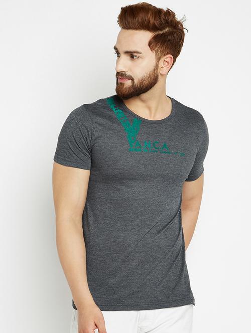 grey cotton t-shirt - 14526682 - Standard Image - 1
