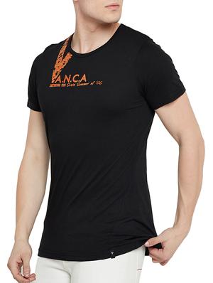 black cotton t-shirt - 14526683 - Standard Image - 2