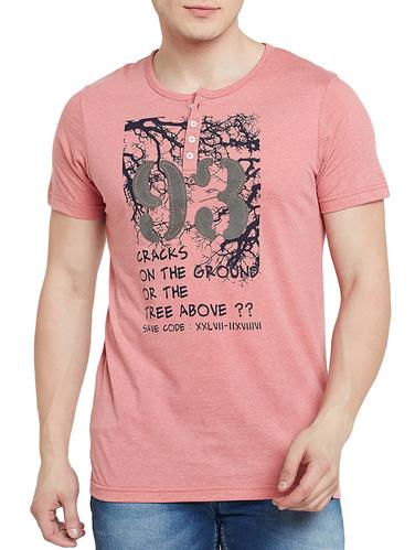pink cotton t-shirt - 14526684 - Very Small Image - 1