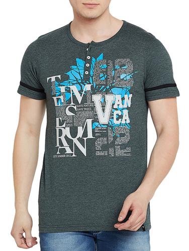 green cotton t-shirt - 14526692 - Very Small Image - 1