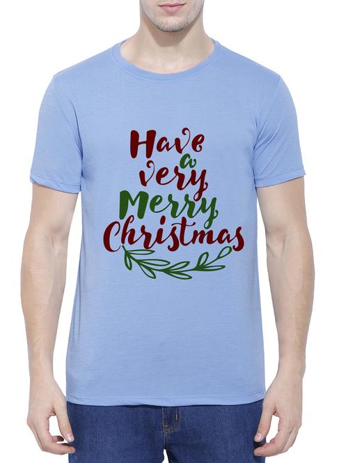 blue cotton t-shirt - 14526809 - Very Small Image - 1