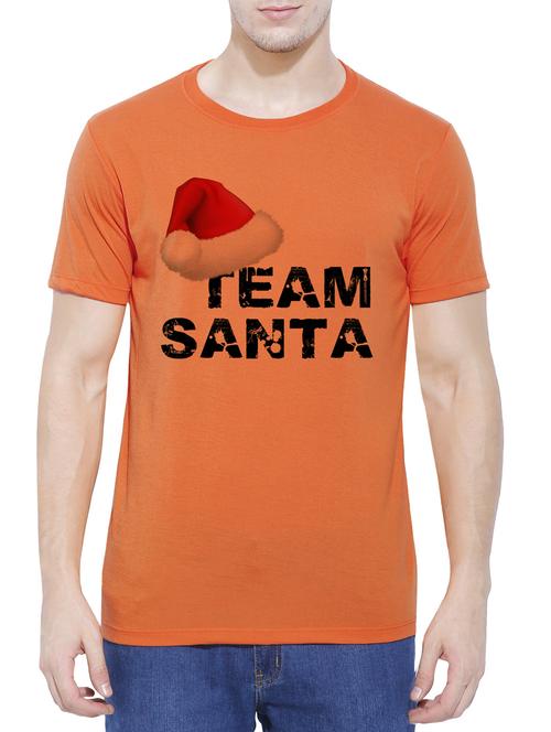 orange cotton t-shirt - 14526835 - Standard Image - 1