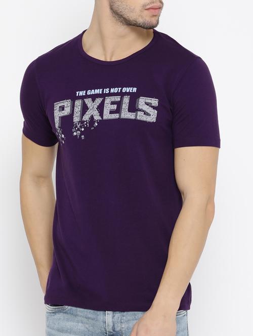 navy blue cotton t-shirt - 14526922 - Standard Image - 1