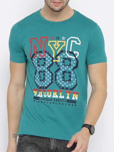 green cotton t-shirt - 14526933 - Very Small Image - 1