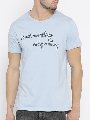 light blue cotton t-shirt - 14526967 - Very Small Image - 1