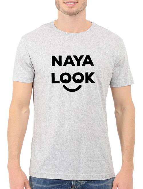 grey cotton t-shirt - 14527000 - Standard Image - 1