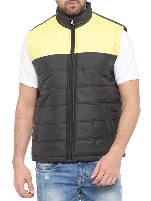 black polyester quilted jacket - 14527671 - Standard Image - 1