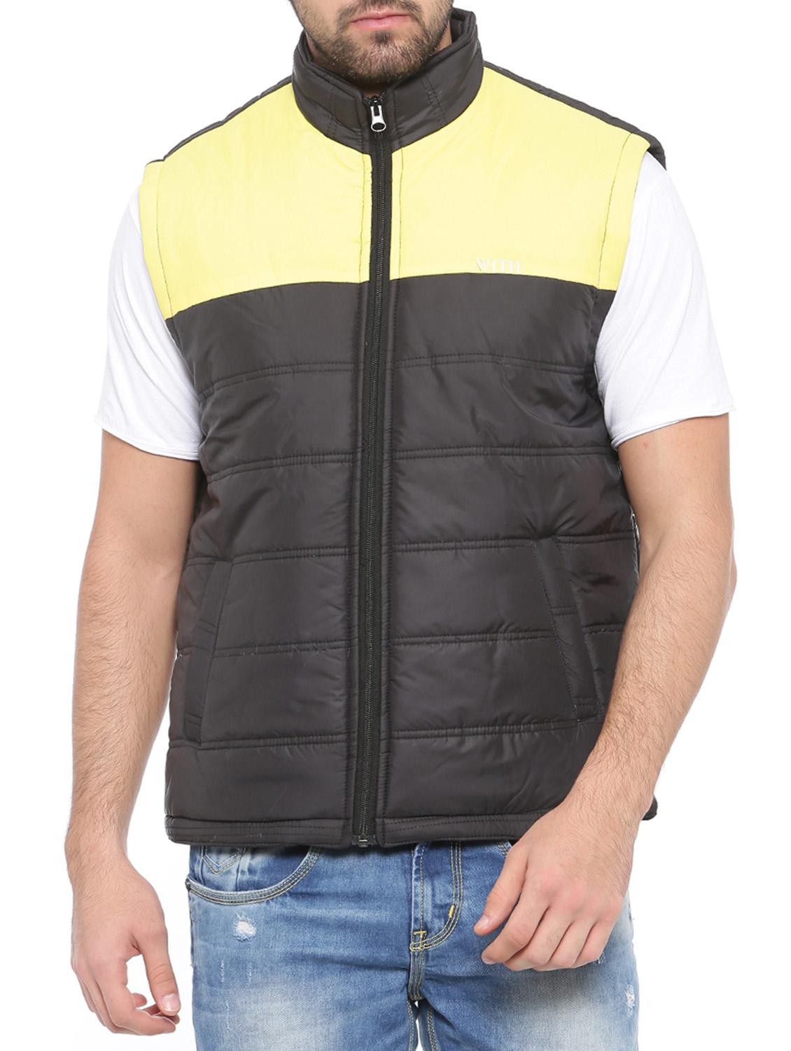 black polyester quilted jacket - 14527671 - Zoom Image - 1