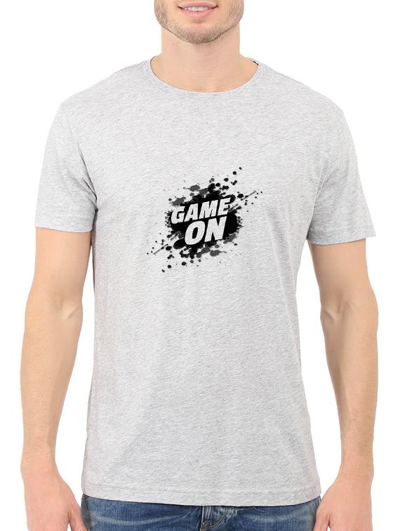 grey cotton t-shirt - 14528583 - Zoom Image - 1