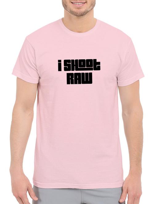 pink cotton t-shirt - 14528628 - Standard Image - 1
