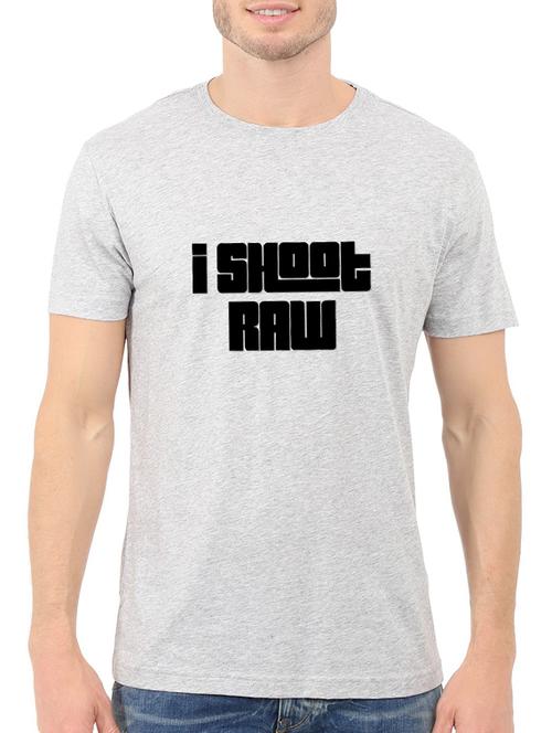 grey cotton t-shirt - 14528633 - Standard Image - 1