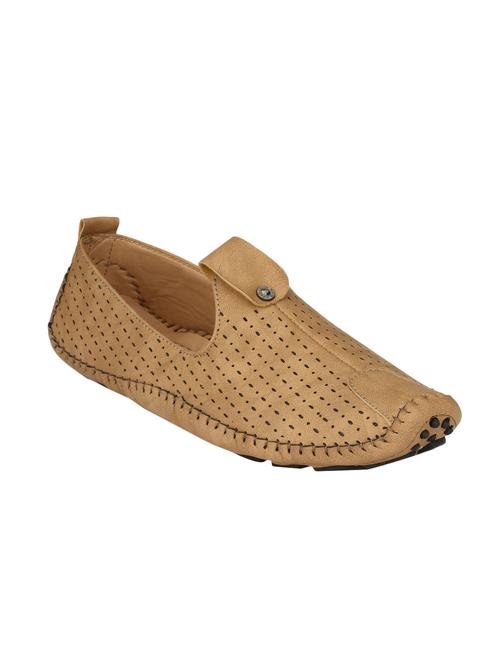 beige leatherette slip on sandals - 14528656 - Very Small Image - 1