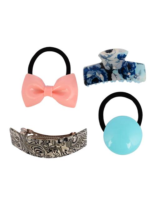 THE ETHNIC WEARS Plastic Hair Clip for Women - Set of 4 (HCC-0002) - 14528740 - Standard Image - 1
