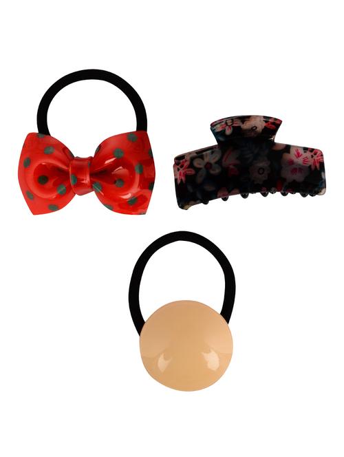 THE ETHNIC WEARS Plastic Hair Clip for Women - Set of 3 (HCC-0013) - 14528751 - Standard Image - 1