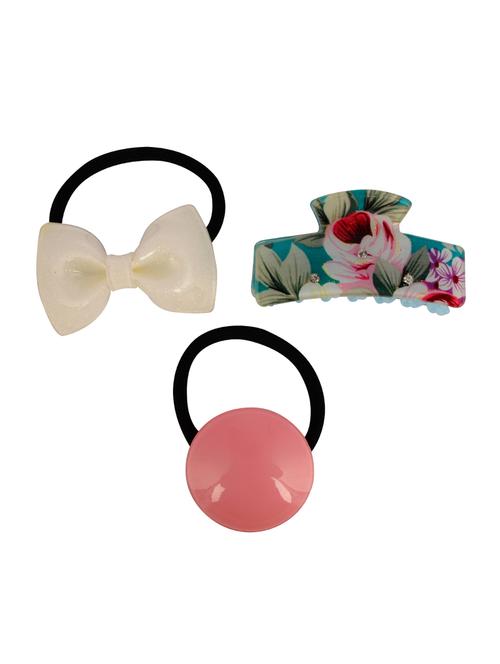THE ETHNIC WEARS Plastic Hair Clip for Women - Set of 3 (HCC-0015) - 14528753 - Standard Image - 1