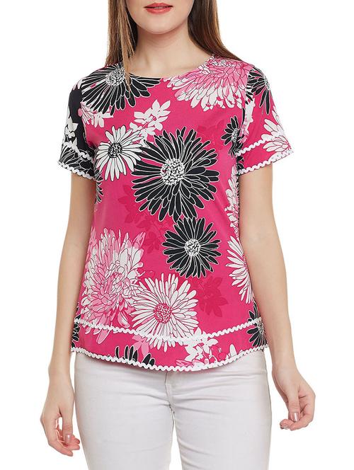 Floral lace detail top - 14528885 - Standard Image - 1