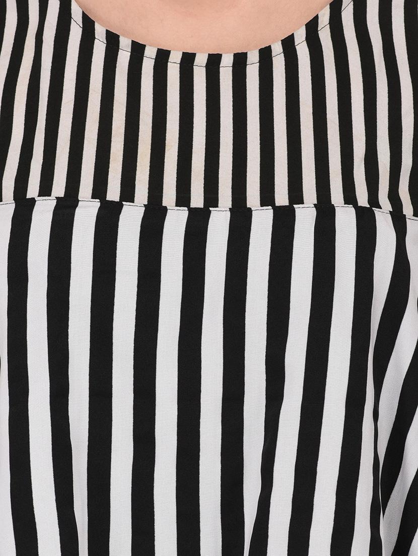 black striped layered top - 14529182 - Zoom Image - 4