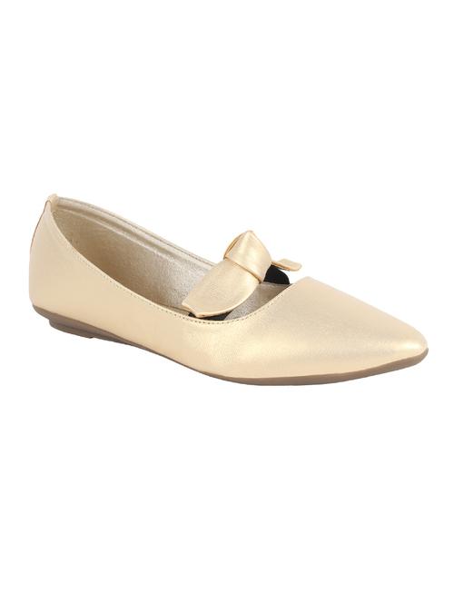 gold resin slip on ballerina - 14529331 - Very Small Image - 1