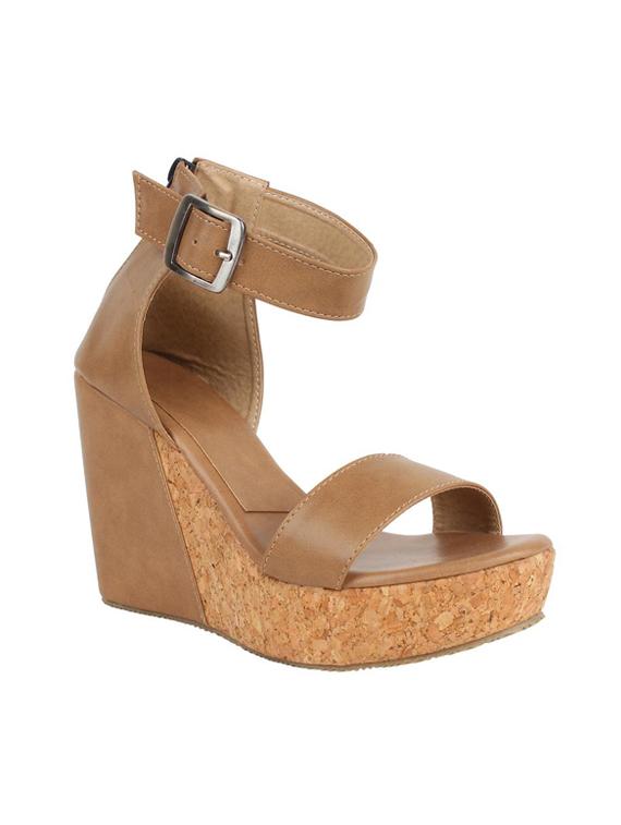 brown platforms wedge - 14529343 - Zoom Image - 1