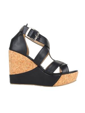 glitzy galz women black platform sandal - 14529347 - Standard Image - 2