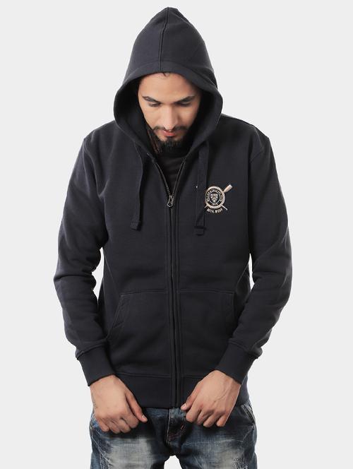 navy blue fleece sweatshirt - 14529501 - Very Small Image - 1