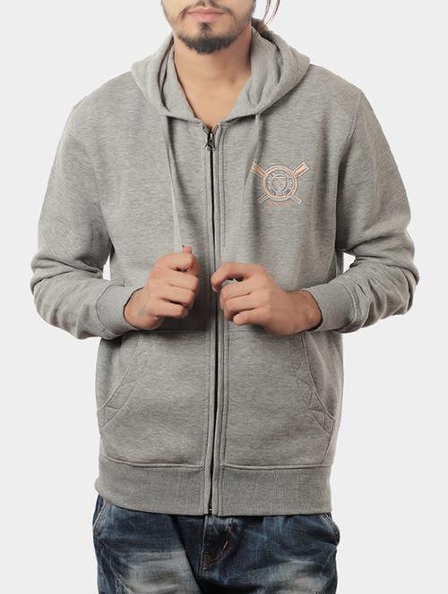 grey fleece sweatshirt - 14529504 - Very Small Image - 1