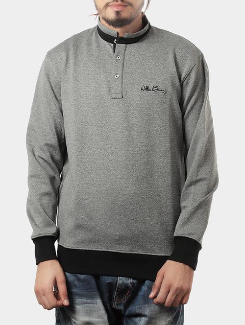 grey fleece sweatshirt - 14529518 - Very Small Image - 1