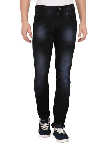 black cotton washed jeans - 14529715 - Very Small Image - 1
