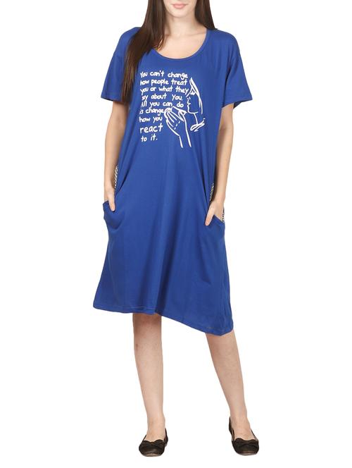 blue hosiery sleepshirt - 14529731 - Very Small Image - 1