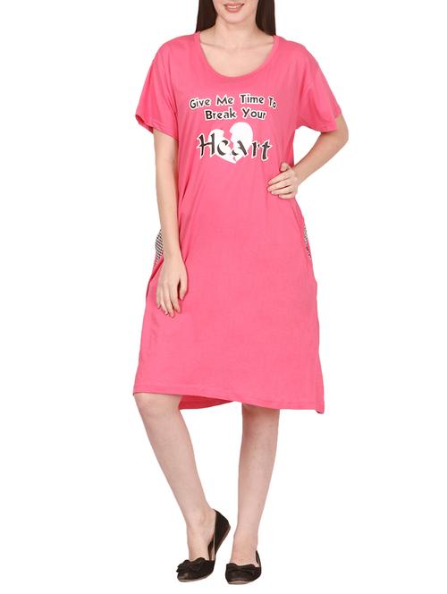 pink hosiery sleepshirt - 14529743 - Very Small Image - 1
