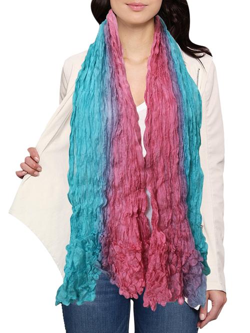 multi pure silk stole - 14530181 - Very Small Image - 1