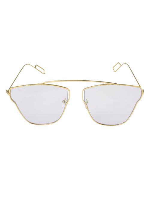 Hipe Unisex Aviator Metallic Frame Sunglasses - 14530281 - Very Small Image - 1