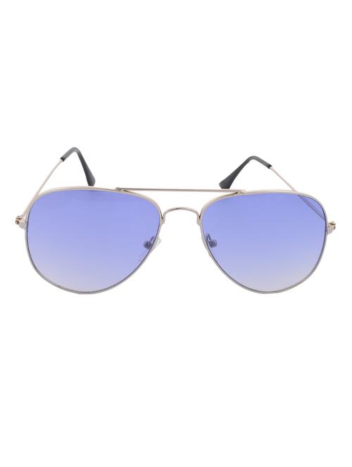 Hipe Unisex Aviator Metallic Frame Sunglasses - 14530297 - Standard Image - 1