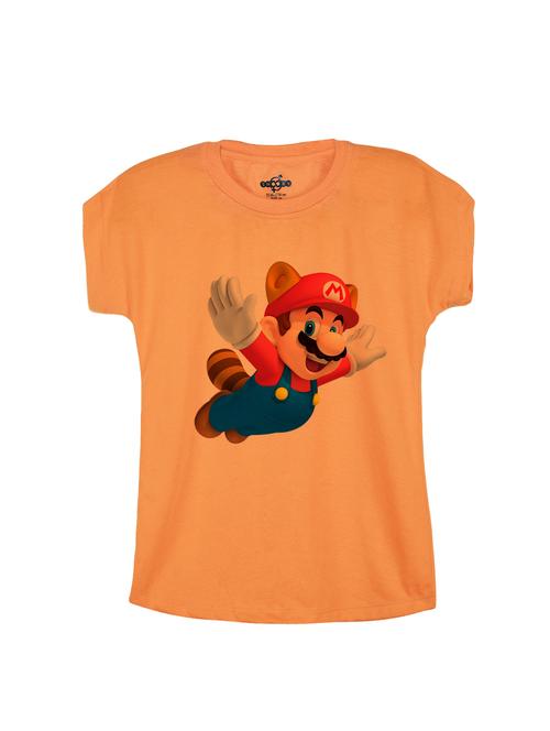 orange cotton t-shirt - 14530337 - Very Small Image - 1