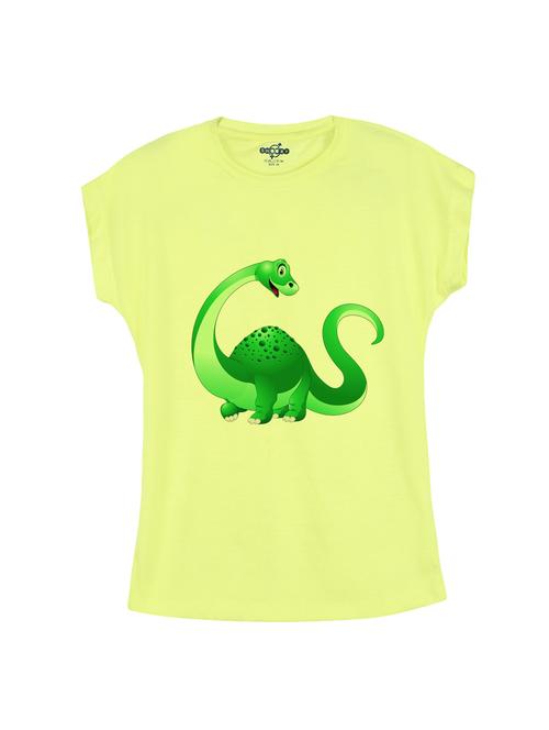 yellow cotton tee - 14530356 - Standard Image - 1