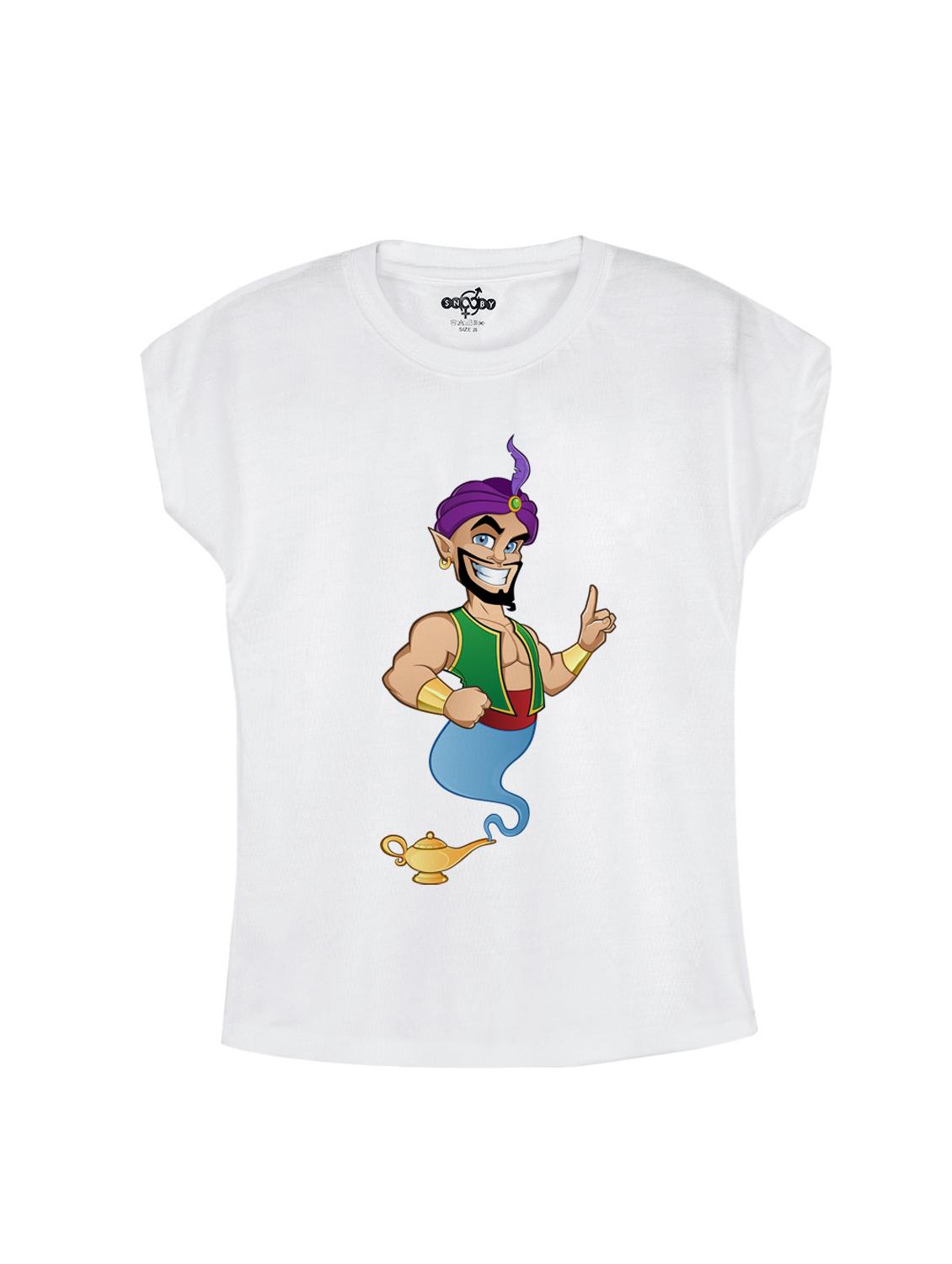 white cotton tee - 14530369 - Zoom Image - 1